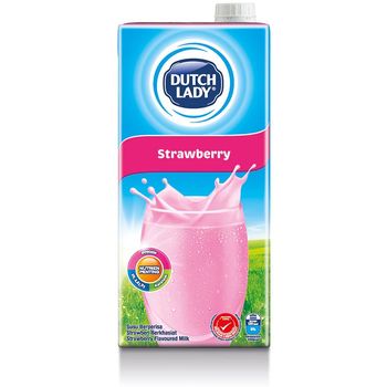Dutch Lady Strawberry Flavoured Milk 200ml
