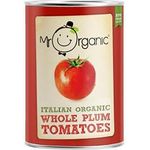 Mr Organic Italian Organic Whole Plum Tomatoes 400g