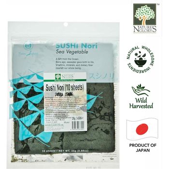 Nature's Glory Sushi Nori 10 Sheets