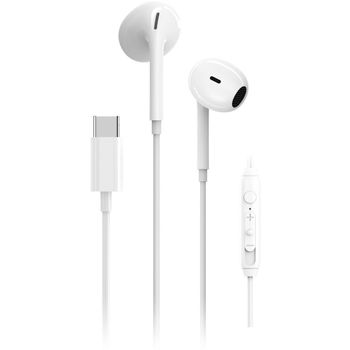 Pavareal PA-E85 Wired Earphones with Micro Type-C White