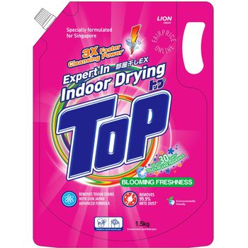 Top Concentrated Liquid Detergent Refill Blooming Freshness
