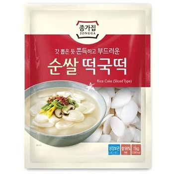 Jongga Rice Cake Sliced Type 1kg