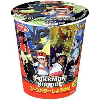 Sapporo Ichiban Vertical Pokemon Noodle Corn Butter Soy Sauce Flavor 66g