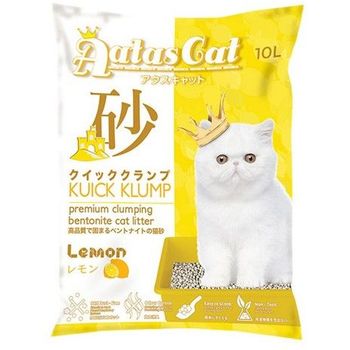 Aatas Cat Bentonite Cat Litter Kuick Klump Lemon 10l