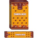 Tulasi Sandalwood Wood Agarbathi Black