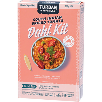 Turban Chopsticks South Indian Spiced Tomato Dahl Kit 220g
