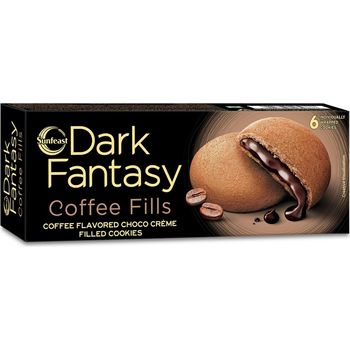 Sunfeast Cookies Dark Fantasy Coffee Fills 75g