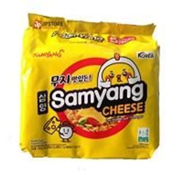 Samyang Cheese Ramen Noodle Soup 5pcs 120g