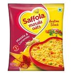 Saffola Masala Oats Masala And Coriander Oats 14 x 38g Vegetarian Oatmeal India