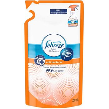 Febreze Dengan Penyegar Fabrik Anti Bakteria Ambi Pur 320ml