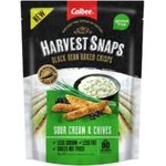 Harvest Snaps Black Bean Crisps Sour Cream & Chives 85g
