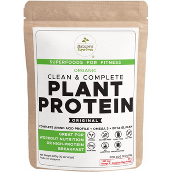 Nature's Superfoods Organic Plant Protein Original 400g