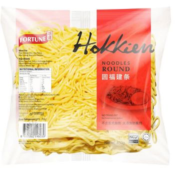 Fortune Hokkien Round Noodles 420g