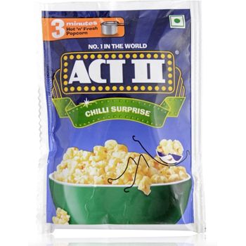 Act II Chilli Surprise Instant Popcorn 41g