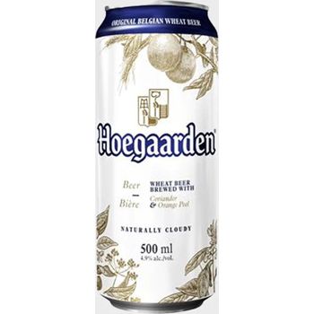 Hoegaarden Can 500ml 4.9% Abv
