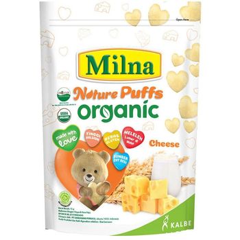Milna Nature Puff Organic Cheese 15g