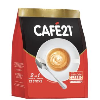 Cafe 21 2in1 Instant Coffeemix (22 Sticks)