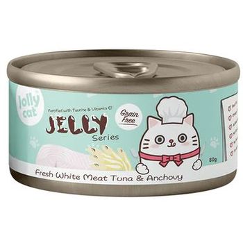 Jolly Cat Jelly Series Fresh White Meat Tuna & Anchovy 80g