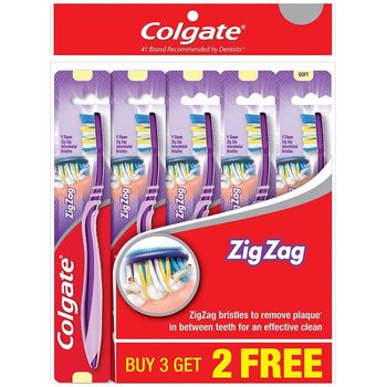 Colgate Zigzag Toothbrush Medium