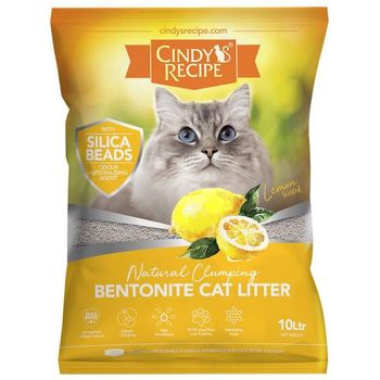 Cindy’s Recipe Natural Clumping Litter Lemon Scented 10L