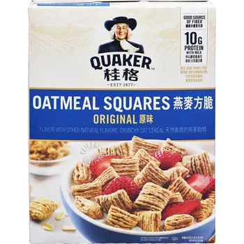 Quaker Oatmeal Squares Original 411g