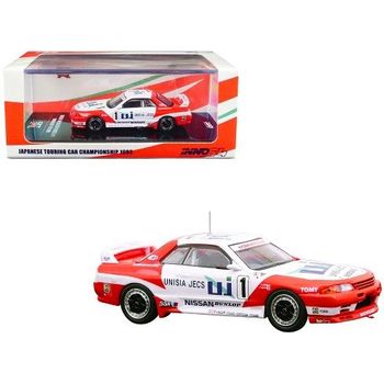 Inno Models Nissan Skyline GT-R R32 Unisia Jecs JTC 1993 M.Hasemi / H.Fukuyama Diecast Car