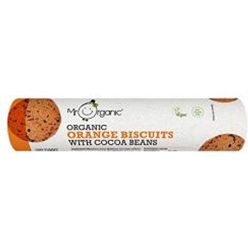 Mr Organic Orange Biscuits With Cocoa Beans 250g