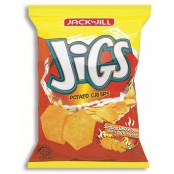 Jack 'n Jill Jigs Potato Sizzling Bbq 65g