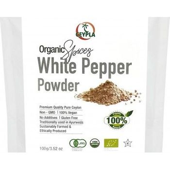 Ceypla Organic White Pepper Powder