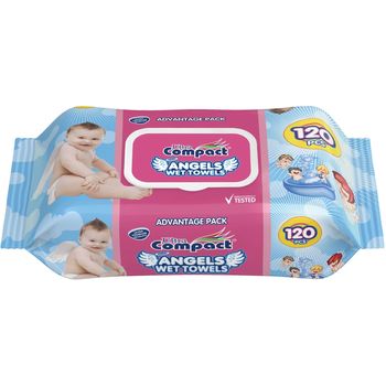 Ultra Compact Angels Wet Towels 120pcs