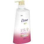 Dove Shampoo Straight And Silky 680ml