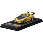 Ignition Model Mazda RX-7 FD3S RE Amemiya Matte Yellow Diecast Car