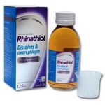 Rhinathiol Dissolves And Clears Phlegm Cough Syrup 125ml