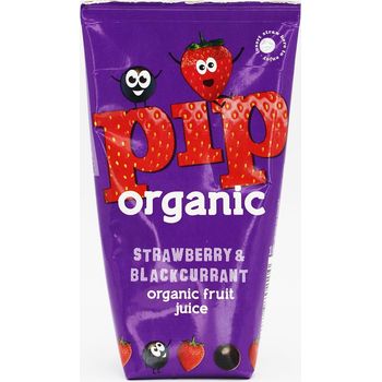 Pip Organics Strawberry And Blackcurrant Juice 180ml