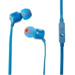 JBL Tune T110 Wired In Ear Headphones Blue