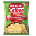 Jack 'n Jill Calbee Potato Chips Sour & Cream 50g