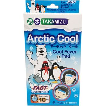 Takamizu Arctic Cool Fever Pad 6 Sachets
