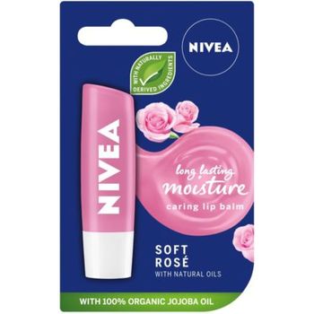 Nivea Lip Balm Soft Rose 4g