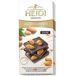 Heidi Dark Chocolate Bar Golden Almonds 100g
