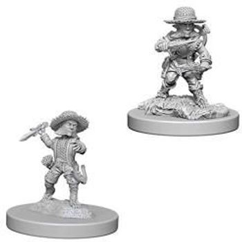 WizKids Pathfinder Deep Cuts Unpainted Miniatures Wave 6 Male Halfling Rogue