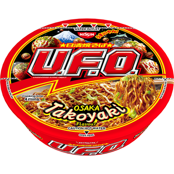 Nissin UFO Yakisoba Osaka Takoyaki Flavour 97g