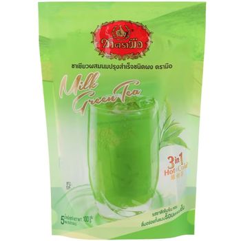 ChaTraMue Milk Green Tea 3 in 1 Hot And Cold 100g