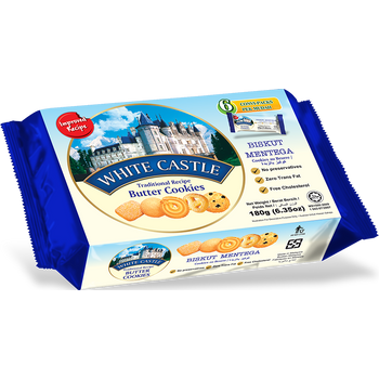 White Castle Butter Cookies 180g