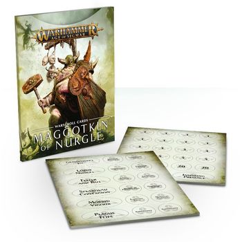 Games Workshop Warscroll Cards: Maggotkin of Nurgle
