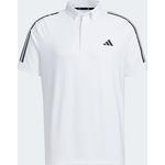 Adidas Men Golf Aeroready 3-Stripes Polo Shirt