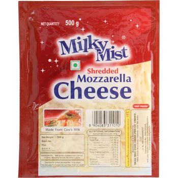 Mikymist Mozzarella Shredded Pizza Cheese 500g