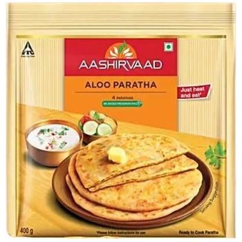 Aashirvaad Ready To Cook Aloo Paratha 400g