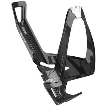 Elite Bottle Cage Cannibal XC - Black/White Bike Parts