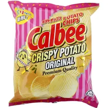 Calbee Crispy Potato Chips Original 80g
