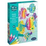 Sentosphere Art And Creations Mobile Stained Glass Poissons Fish